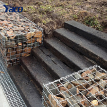 Factory price Hengshui 4mm 5mm 6mm Galvanized gabion mesh gabion box 0.5mx1mx1m